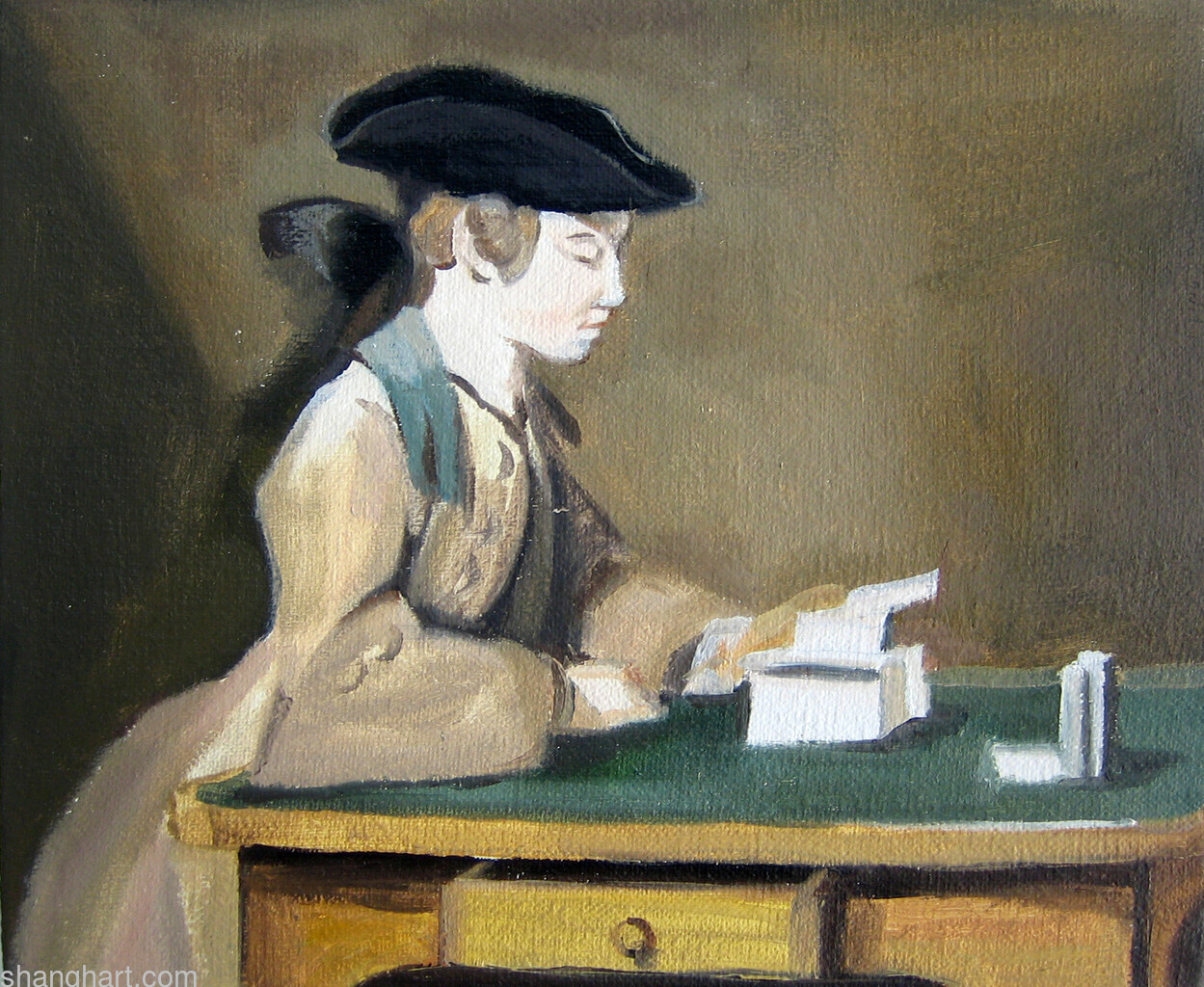 2009, 20x24cm, oil on canvas