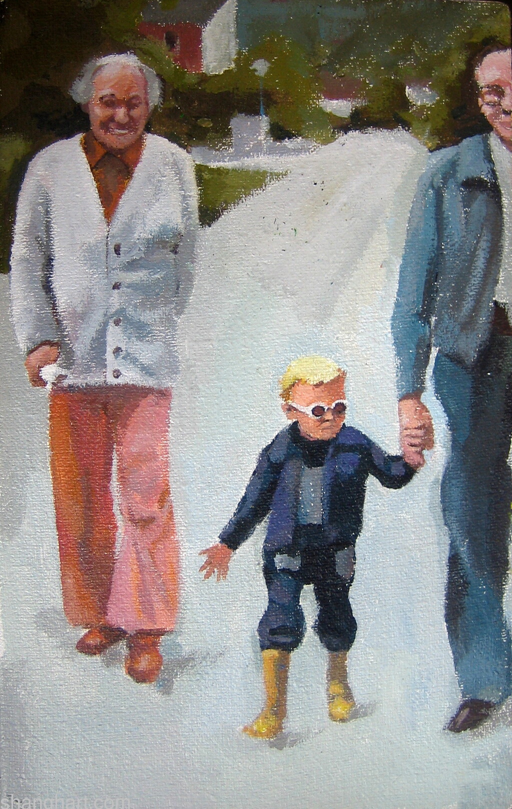 2008, 24x15cm, oil on canvas