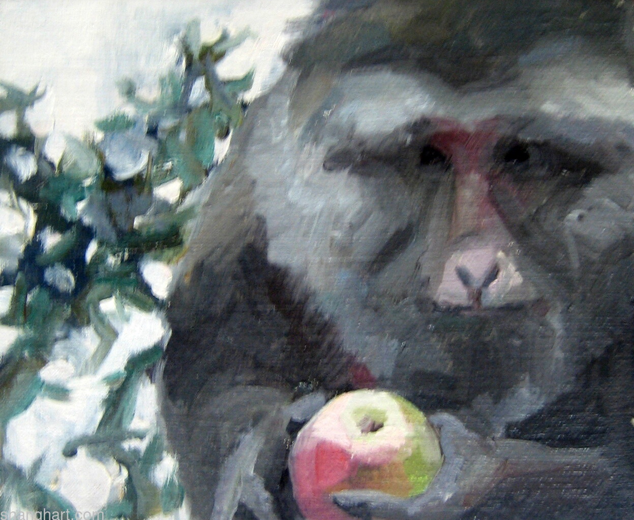 2008, 17x20cm, oil on canvas