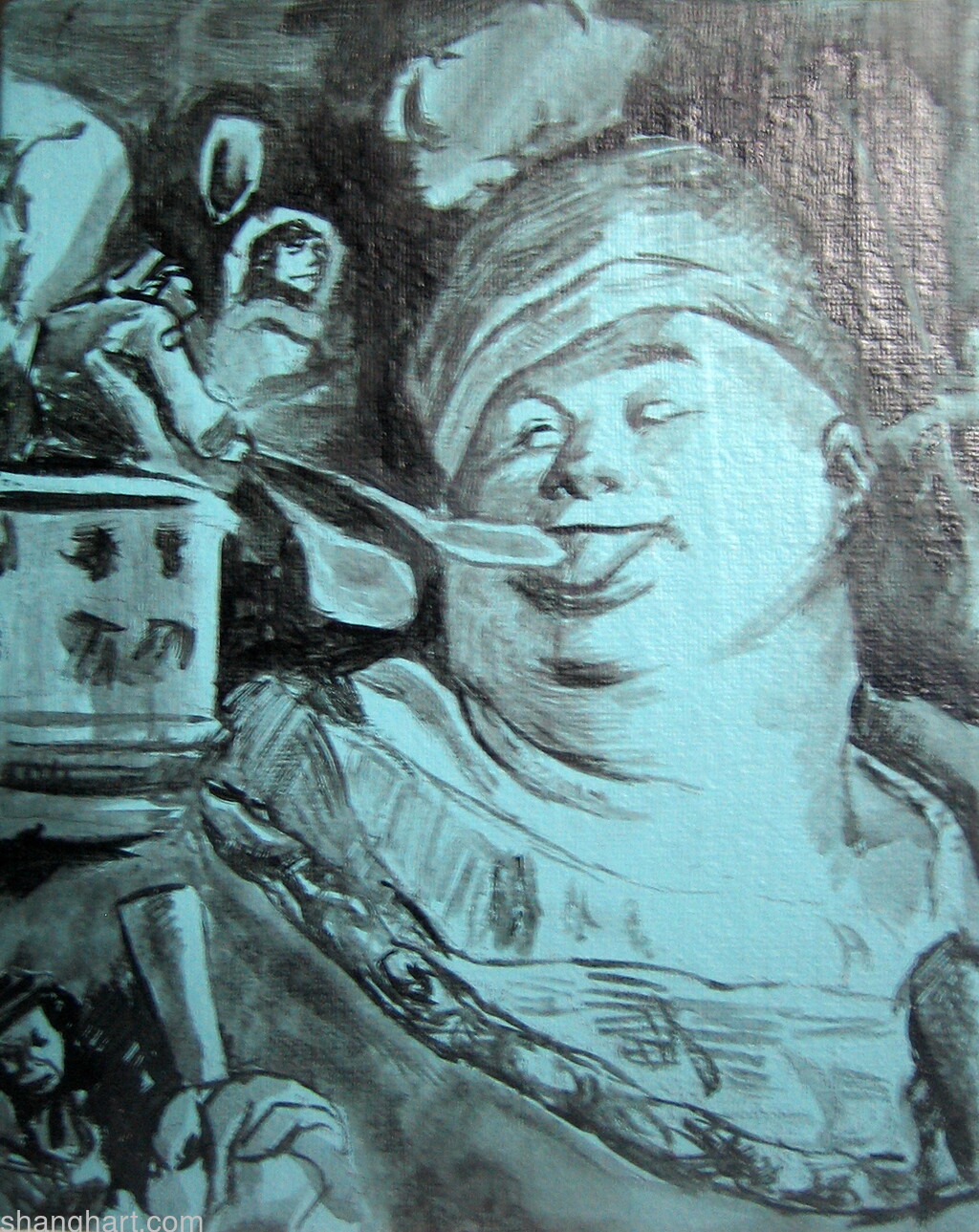 2008, 20x16cm, oil on canvas