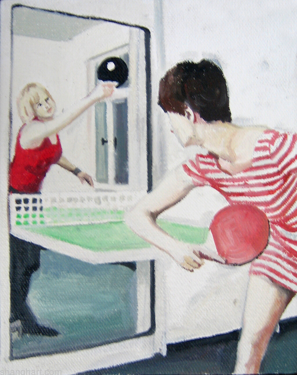 2009, 25x20cm, oil on canvas