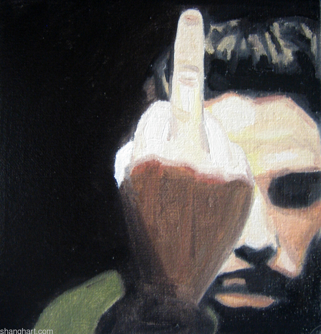 2008, 20x19cm, oil on canvas
