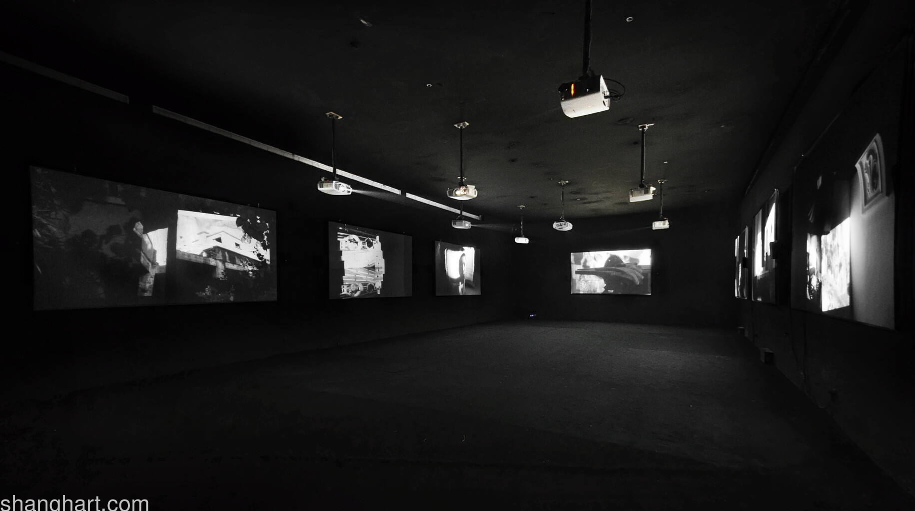 installation view in Mingshen Art Museum
