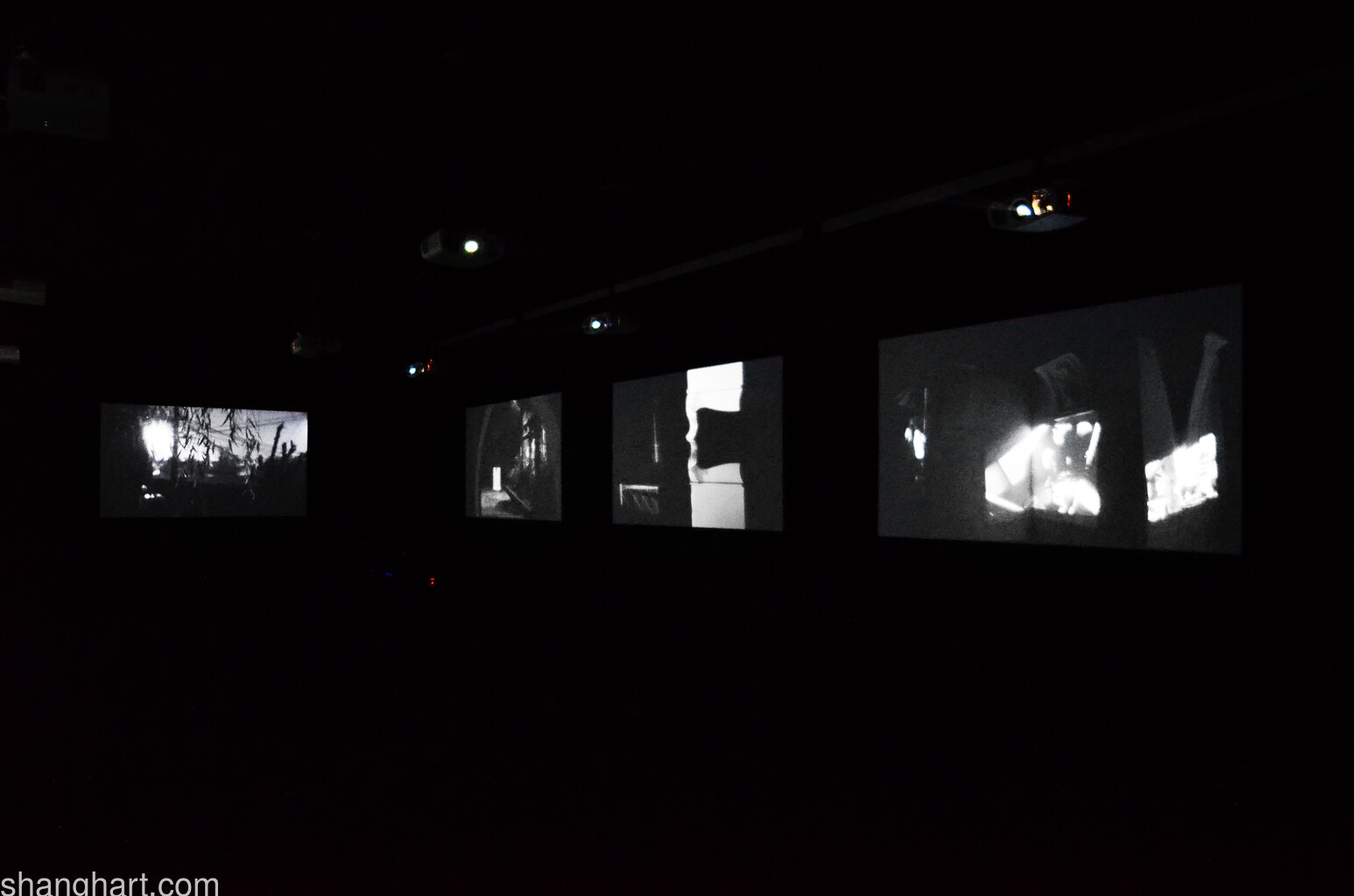 installation view in Mingshen Art Museum