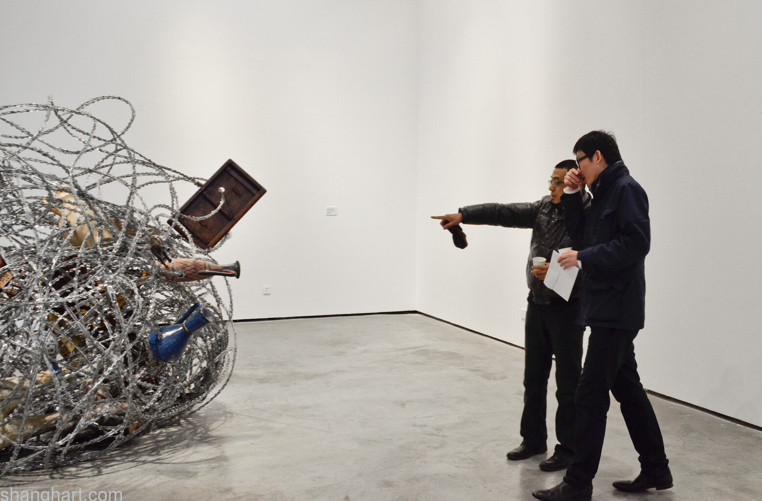 Opening view__Courtesy ShanghART and the artist