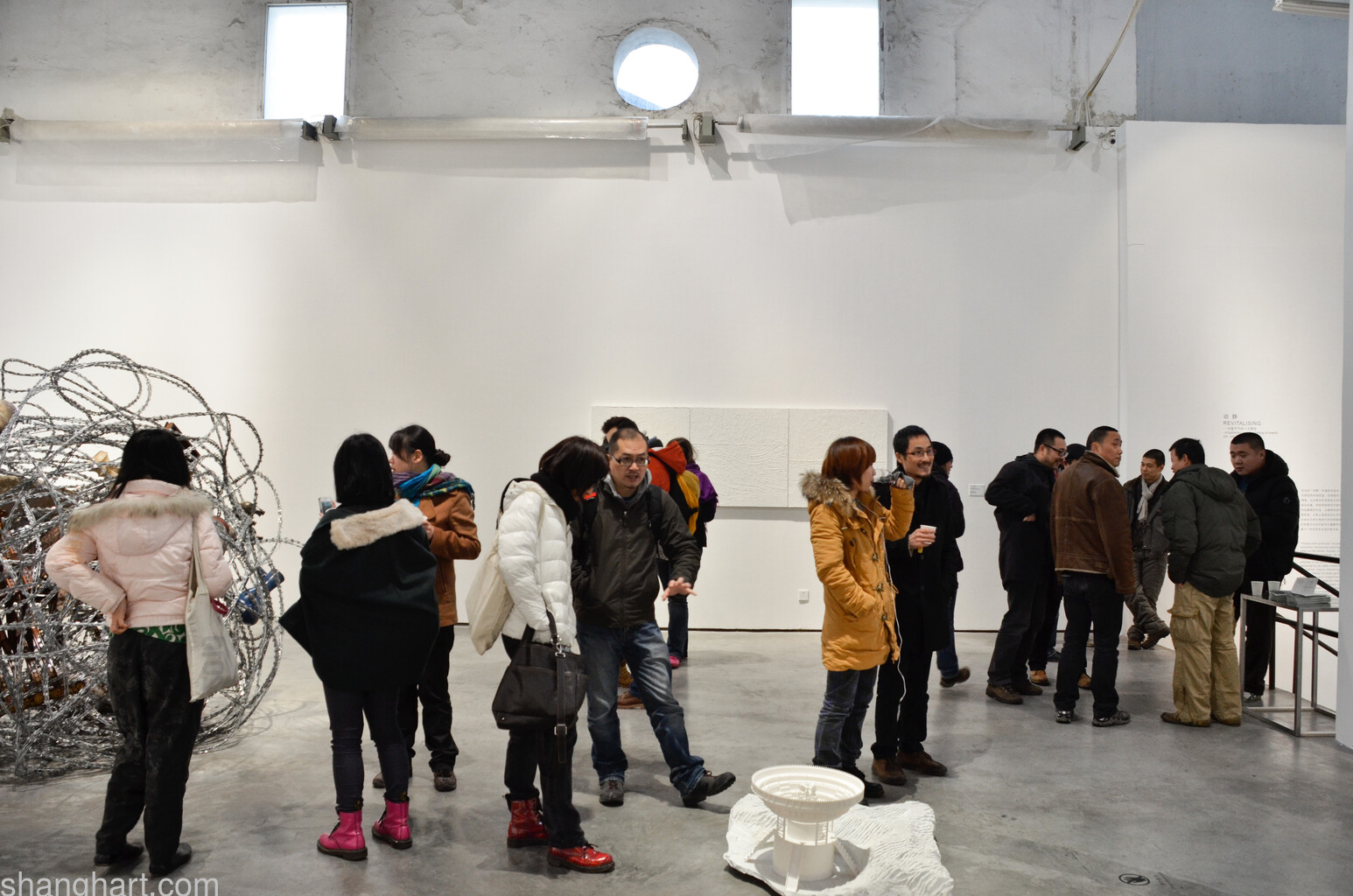Opening view__Courtesy ShanghART and the artist