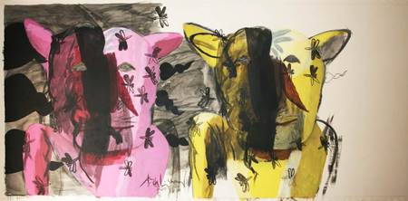 Reading Series－Two Tiger’s Head, Propylene, 2009
