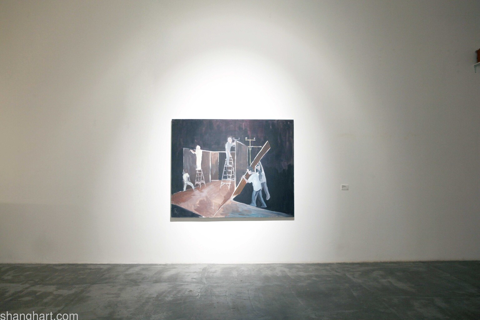Li Pinghu | A Plane Flying over Space in Construction