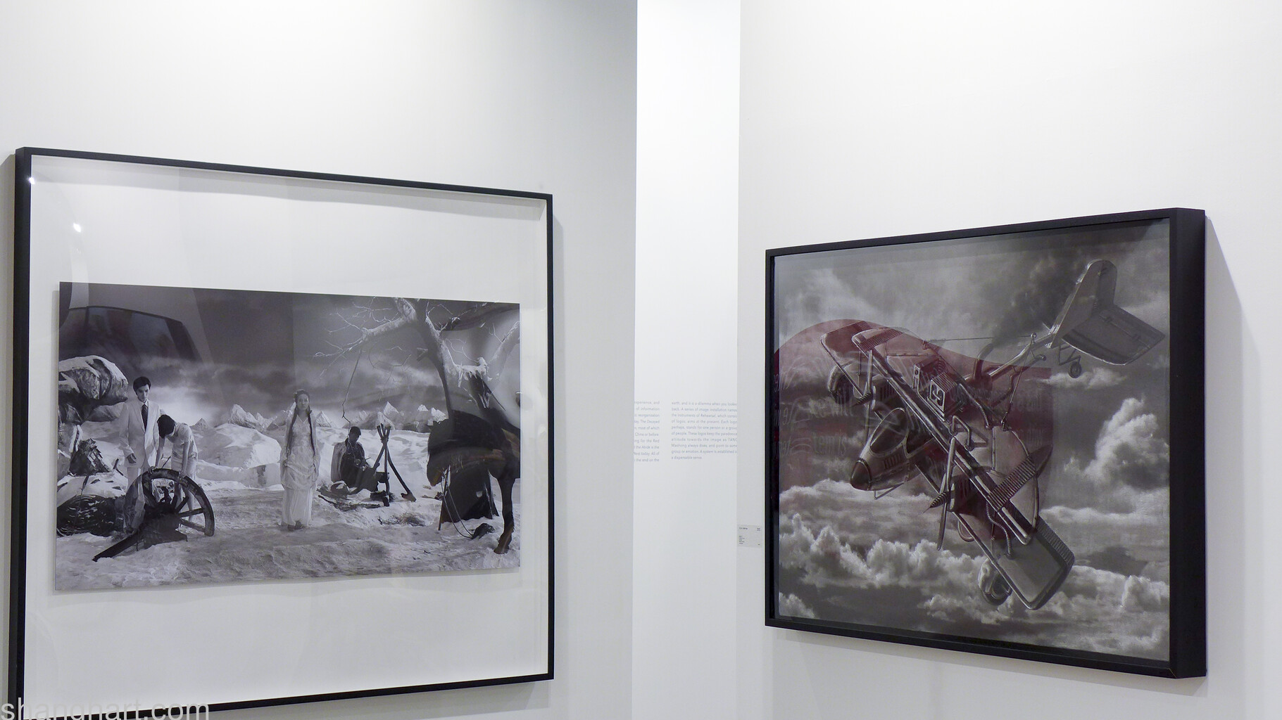 L:YANG Fudong, Yejiang / The Nightman Cometh, 2011  R:SUN Xun, 21 KE-25, 2007