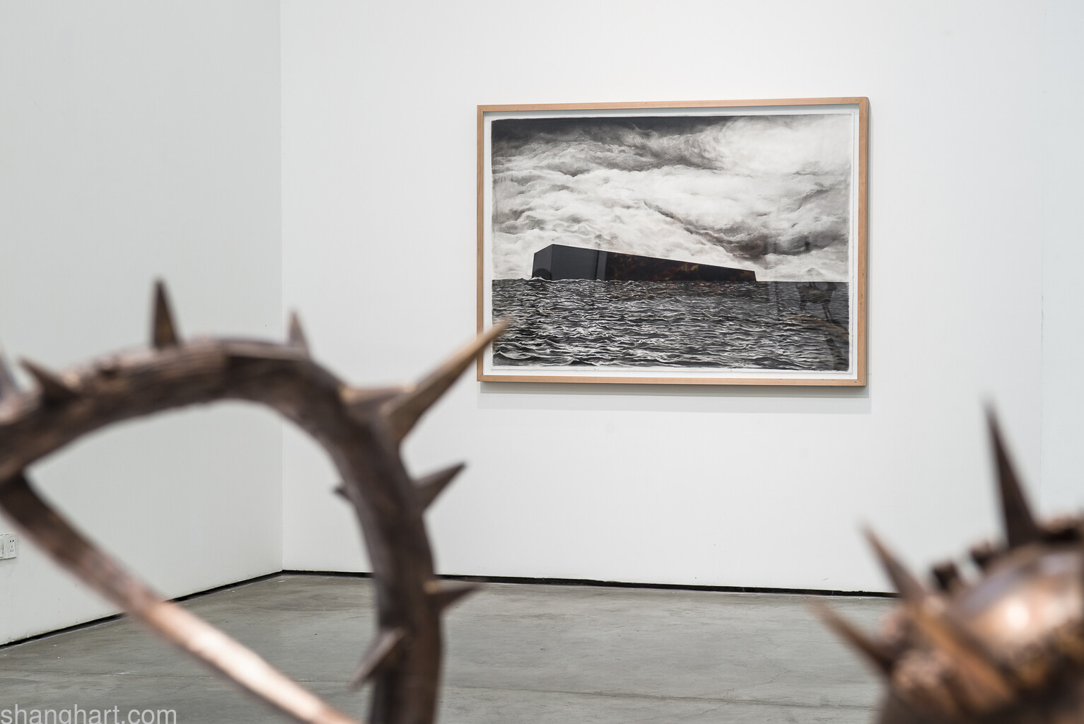 Work on paper | In Distant Future, in Visible Now, or Confront the Cuboid on the Horizon Alone