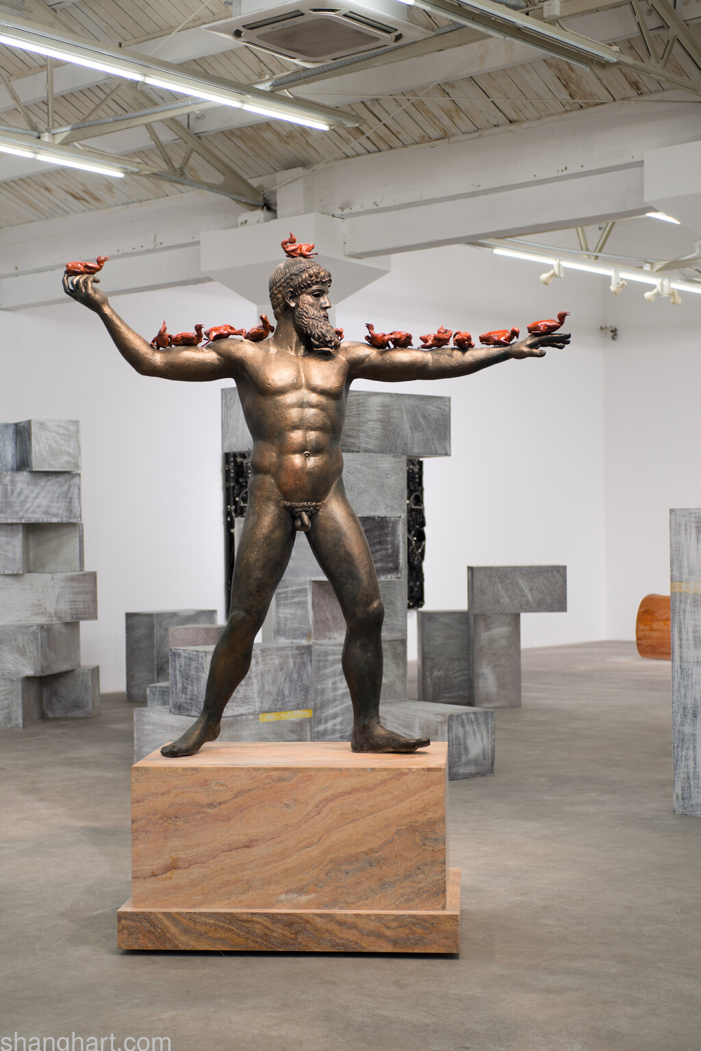 Installation view in  