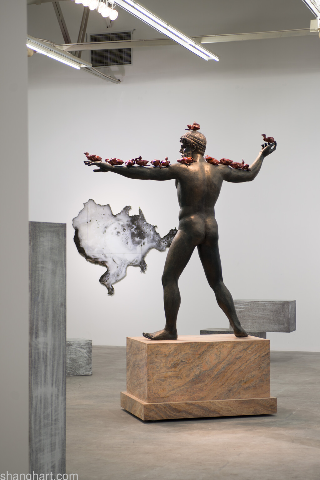 Installation view in  