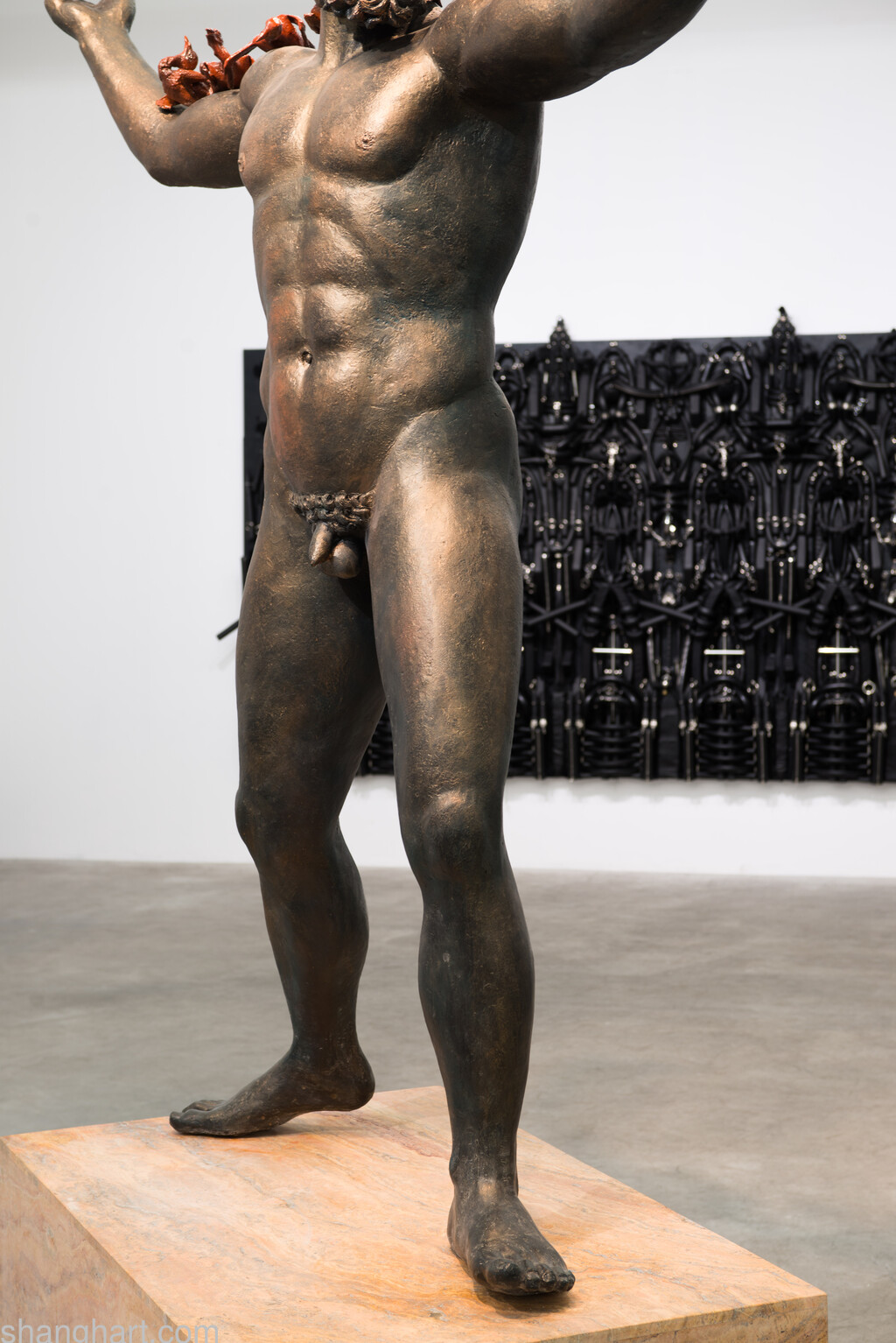 Sculpture details in 