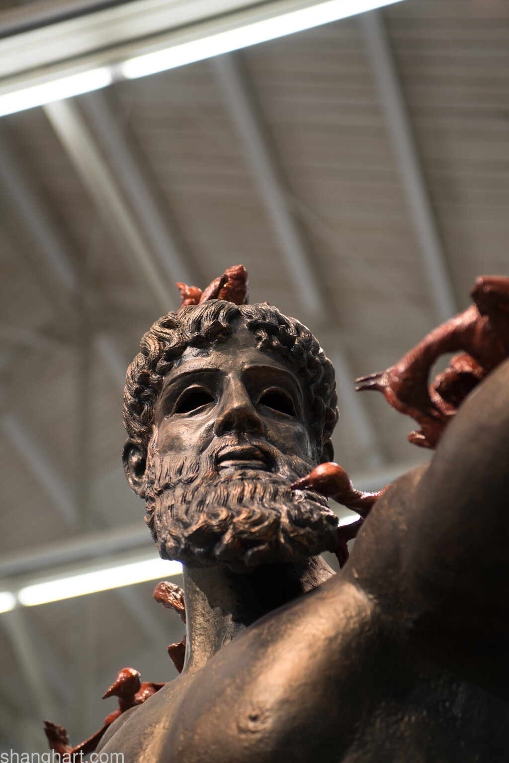 Sculpture details in 
