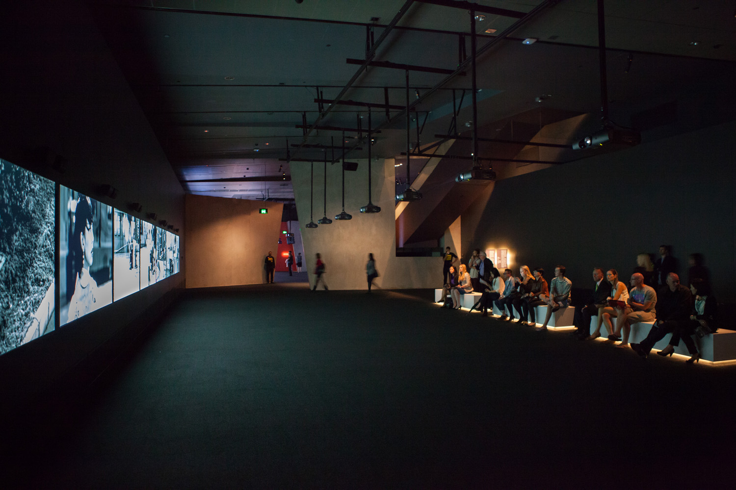ACMI_Yang Fudong Filmscapes_Exhibition image_Credit Mark Gambino