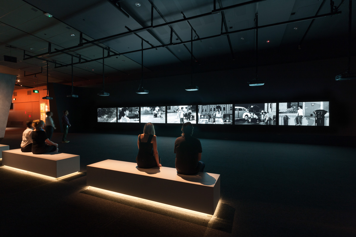 ACMI_Yang Fudong Filmscapes_Exhibition image_Credit Mark Gambino