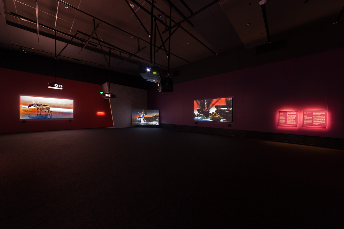 ACMI_Yang Fudong Filmscapes_Exhibition image_Credit Mark Gambino