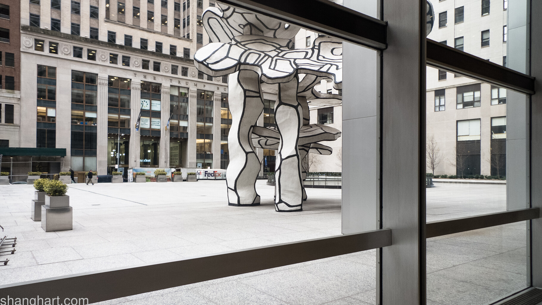Group of Four Trees by Jean Dubuffet