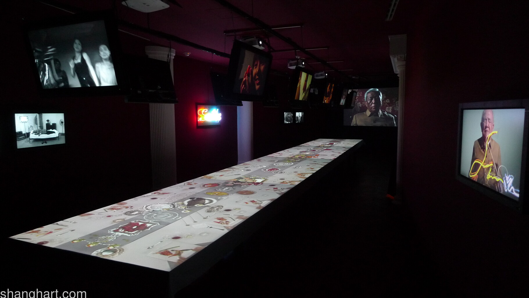 Installation view in Hara Museum