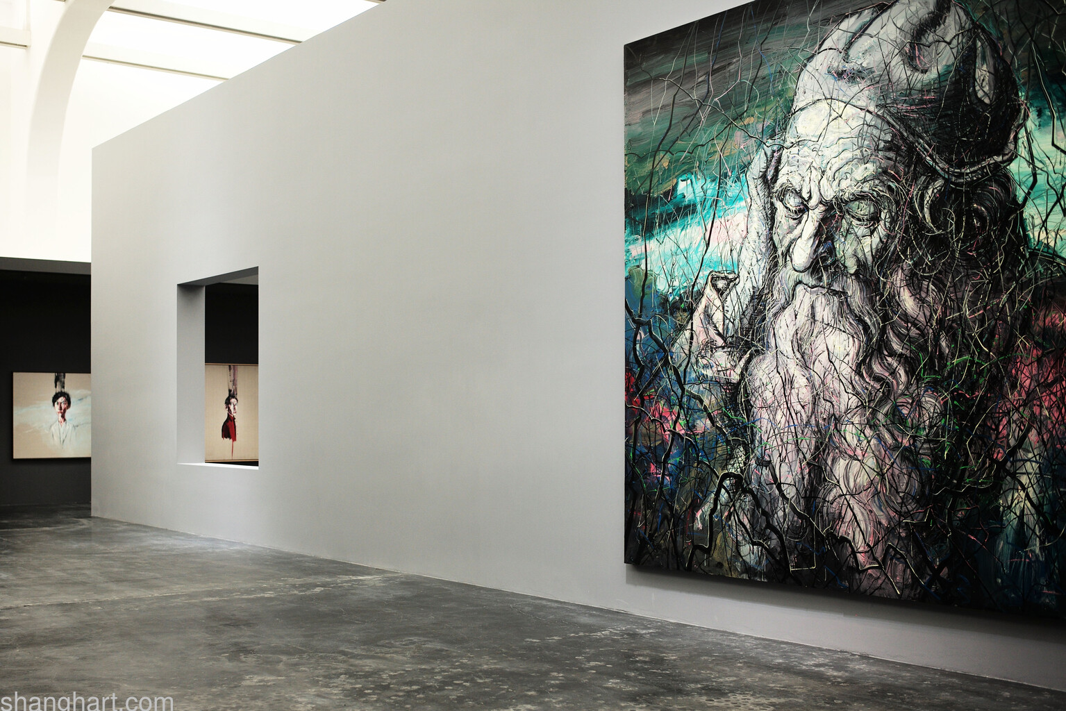 Zeng Fanzhi：Parcours ｜ Photo: QG.F ｜ Courtesy Ullens Center for Contemporary Art © Zeng Fanzhi Studio