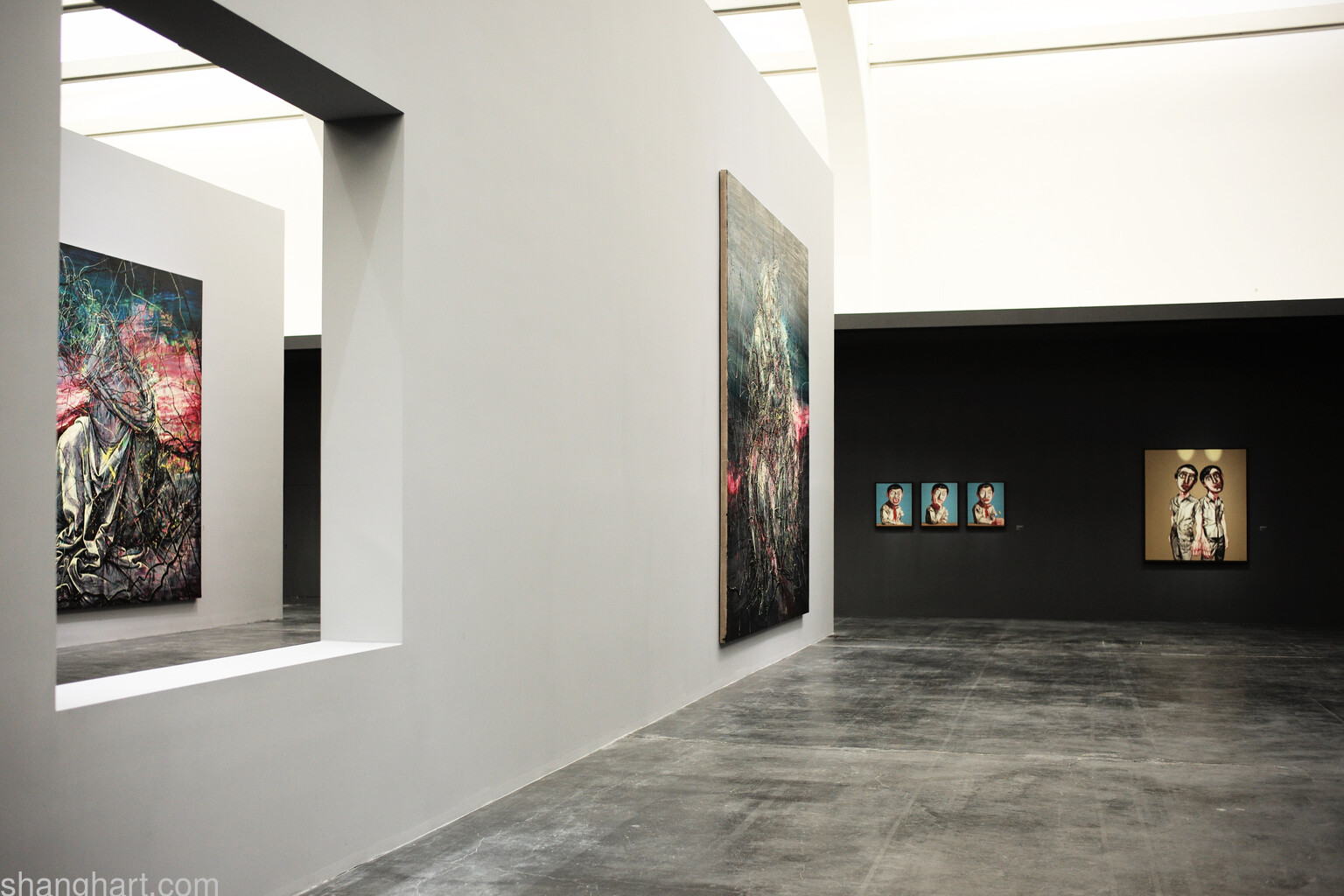 Zeng Fanzhi：Parcours ｜ Photo: QG.F ｜ Courtesy Ullens Center for Contemporary Art © Zeng Fanzhi Studio