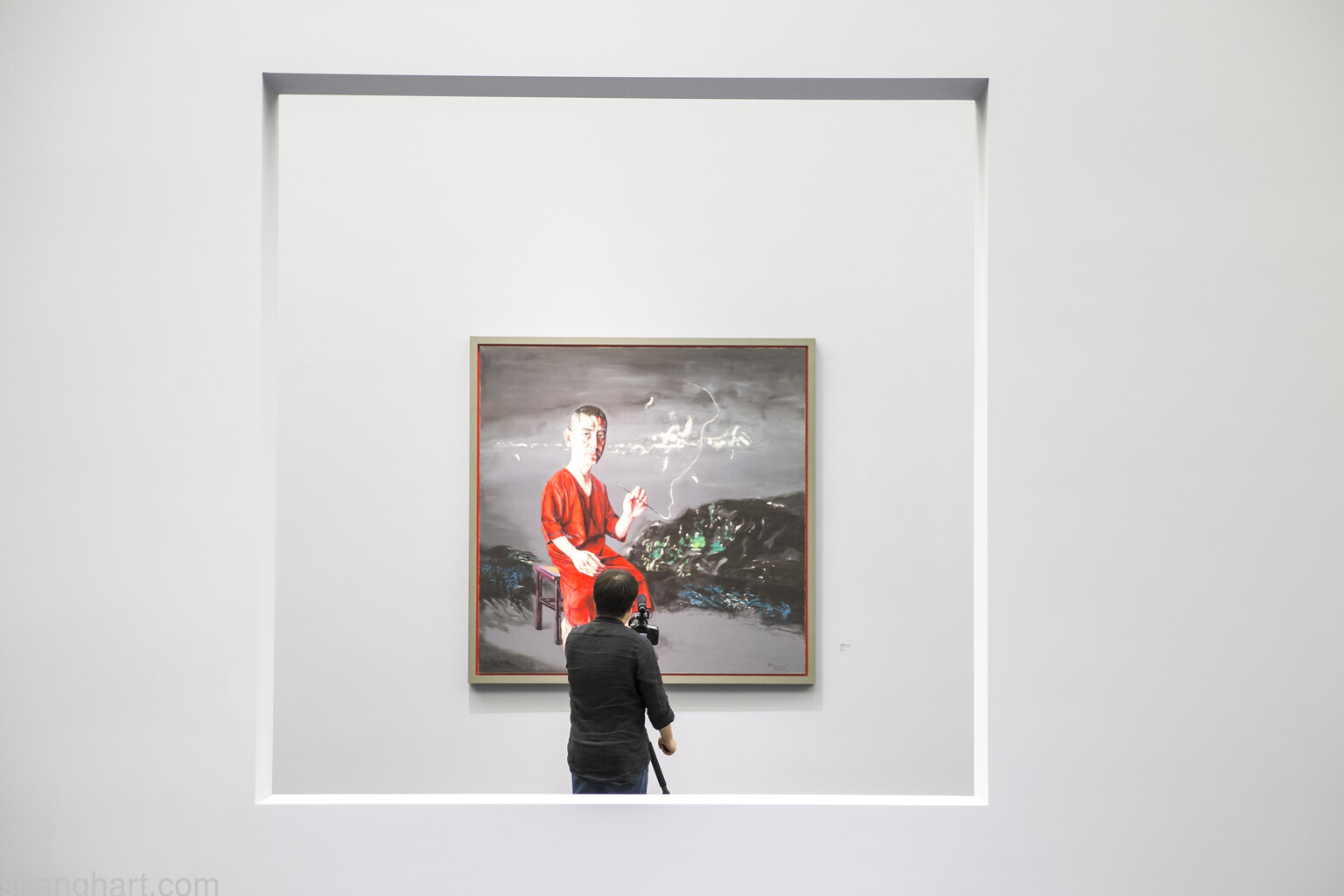 Zeng Fanzhi：Parcours ｜ Photo: QG.F ｜ Courtesy Ullens Center for Contemporary Art © Zeng Fanzhi Studio