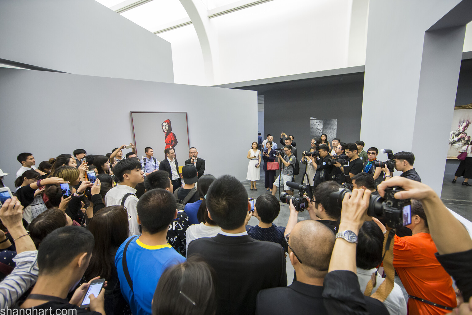 Zeng Fanzhi：Parcours ｜ Photo: QG.F ｜ Courtesy Ullens Center for Contemporary Art © Zeng Fanzhi Studio
