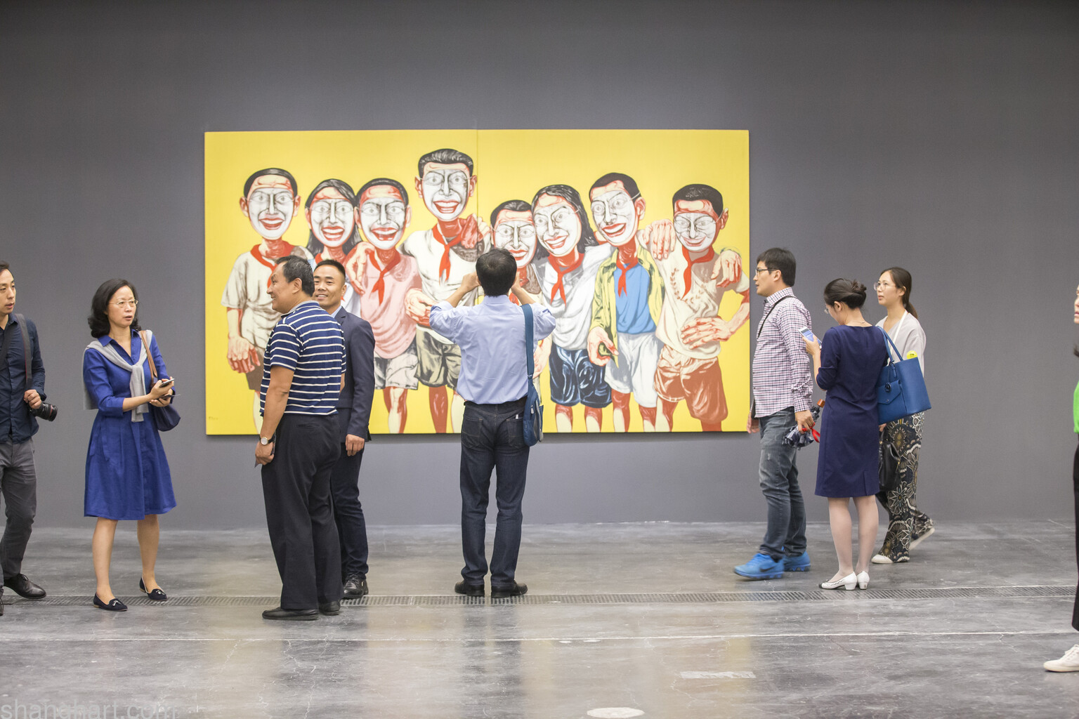 Zeng Fanzhi：Parcours ｜ Photo: QG.F ｜ Courtesy Ullens Center for Contemporary Art © Zeng Fanzhi Studio