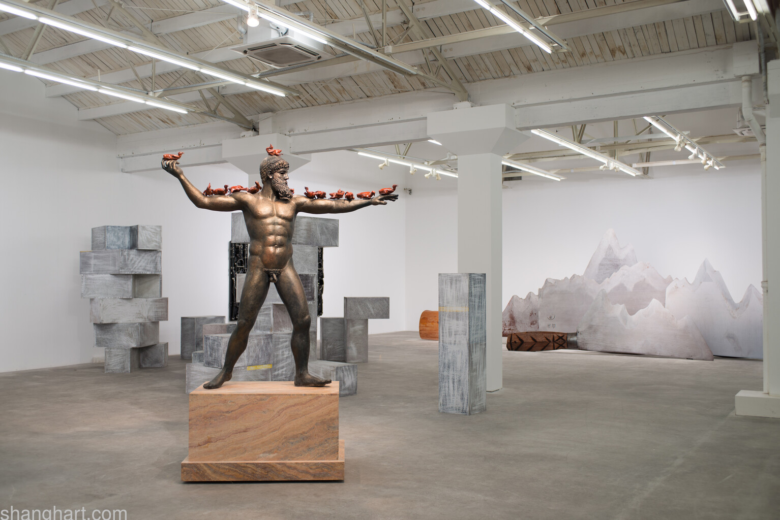 Installation view in  