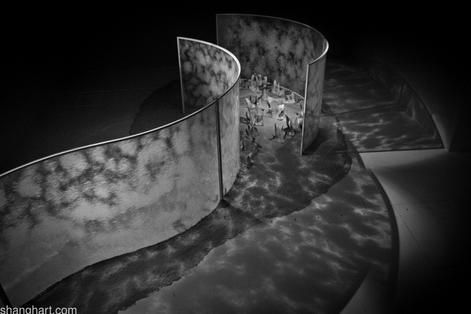 Installation view at Qatar Museum