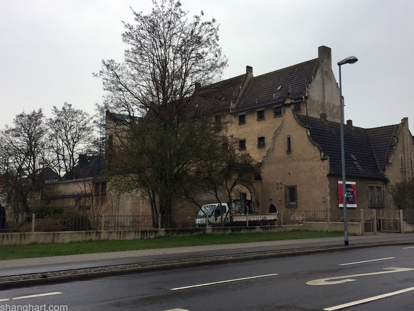The outside view of old prison, Wittenberg
