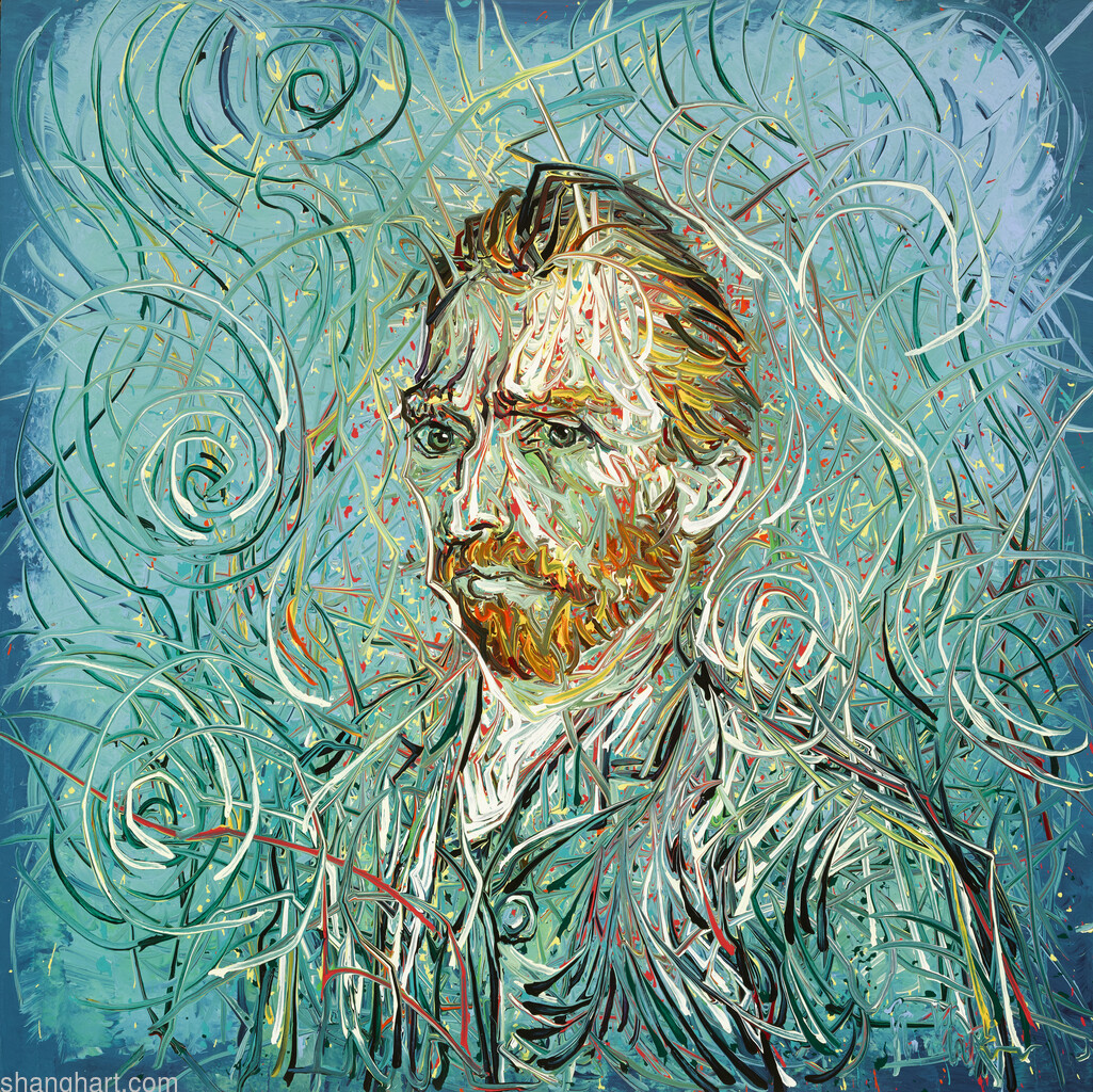 Zeng Fanzhi, Van Gogh II, 2017 © 2017 Zeng Fanzhi